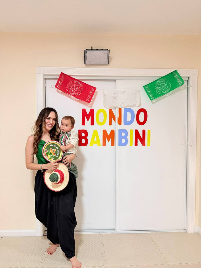 Mamá con su bebé en Mondo Bambini