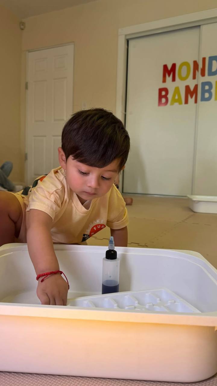 Clase grupal en Mondo Bambini